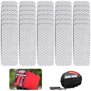 30 PCS Reflector Stickers, Reflective Stickers for Helmet Self-Adhesive Bike Reflectors Reflective Tape Outdoor Waterproof for Outdoor Use on Truck/Car/Motorcycle/Clothing/Helmet 1.18" X 3.15" White 30 PCS Reflector Stickers, Reflective Stickers for Helmet Self-Adhesive Bike Reflectors Reflective Tape Outdoor Waterproof for Outdoor Use on Truck/Car/Motorcycle/Clothing/Helmet 1.18" X 3.15" White