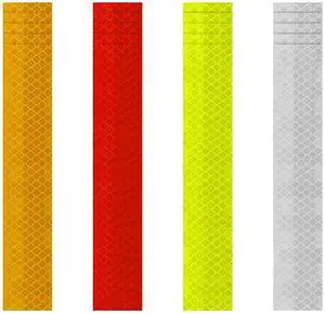 20-Pack Type B Reflective Tape | Weatherproof adhesive; high reflectivity; for cars, trucks, trailers, bikes 20-Pack Type B Reflective Tape | Weatherproof adhesive; high reflectivity; for cars, trucks, trailers, bikes