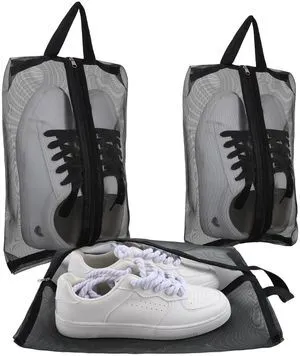 2 Pack Shoe Travel Bag Travel Shoe Bags for Storage Reusable Shoe Bags for Travel with Zipper Travel Essentials Women for and Men Shoe Bag for Gym Sport(2 Size) 2 Pack Shoe Travel Bag Travel Shoe Bags for Storage Reusable Shoe Bags for Travel with Zipper Travel Essentials Women for and Men Shoe Bag for Gym Sport(2 Size)