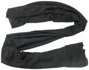 Wrap Scarf, Black, Large, Pack of 1 | Lightweight Breathable Fabric, Reduces Friction, Versatile Hair & Fashion Accessory, Minimizes Frizz & Breakage Wrap Scarf, Black, Large, Pack of 1 | Lightweight Breathable Fabric, Reduces Friction, Versatile Hair & Fashion Accessory, Minimizes Frizz & Breakage