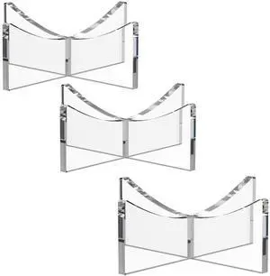 UoYeet Ultra-Clear Acrylic Sports Ball Display Stand (3-Pack), Thick Shatterproof Holder for Softball, Baseball, Golf Ball & Memorabilia Small Size 1.97 x 1.1 inch UoYeet Ultra-Clear Acrylic Sports Ball Display Stand (3-Pack), Thick Shatterproof Holder for Softball, Baseball, Golf Ball & Memorabilia Small Size 1.97 x 1.1 inch
