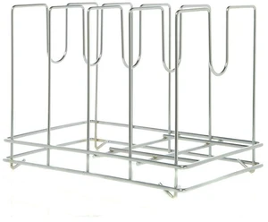 Pizza Screen Rack, Chome-Plated Steel, Holds 96 Screens Pizza Screen Rack, Chome-Plated Steel, Holds 96 Screens