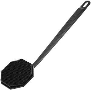 Silicone Back Scrubber with AntiSlip Long Handle Mild Exfoliating Body Shower Brush Soap Applicator Durable Back Scratcher Bath Shower Accessories for Men Women Silicone Back Scrubber with AntiSlip Long Handle Mild Exfoliating Body Shower Brush Soap Applicator Durable Back Scratcher Bath Shower Accessories for Men Women