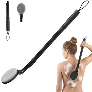 Back Scrubber for Shower,25" Long Handle Shower Brush for Body Exfoliator and Deep Clean,Back Washer for Shower for Men,Women and Elderly Back Scrubber for Shower,25" Long Handle Shower Brush for Body Exfoliator and Deep Clean,Back Washer for Shower for Men,Women and Elderly