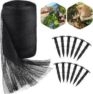 35 x 40 Ft Heavy Duty Koi Pond Netting Kit, 3/8 Inch Mesh Pond Leaf Cover with Stakes, Protects Fish from Birds and Predators for Outdoor Ponds 35 x 40 Ft Heavy Duty Koi Pond Netting Kit, 3/8 Inch Mesh Pond Leaf Cover with Stakes, Protects Fish from Birds and Predators for Outdoor Ponds
