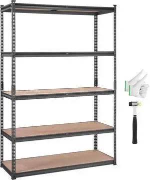5 Tier Adjustable Heavy Duty Metal Storage Shelving Unit, 2000 LBS Total Capacity Utility Organizer Rack 48x18x72 Inch, Freestanding Storage Shelves for Garage Basement Kitchen Pantry Laundry Room 5 Tier Adjustable Heavy Duty Metal Storage Shelving Unit, 2000 LBS Total Capacity Utility Organizer Rack 48x18x72 Inch, Freestanding Storage Shelves for Garage Basement Kitchen Pantry Laundry Room