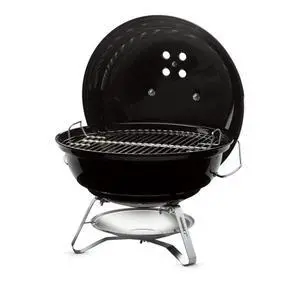 18-Inch Portable Charcoal Kettle Grill, Lightweight BBQ Grill with Tuck-N-Carry Lid Lock for Camping Tailgating and Outdoor Cooking 18-Inch Portable Charcoal Kettle Grill, Lightweight BBQ Grill with Tuck-N-Carry Lid Lock for Camping Tailgating and Outdoor Cooking