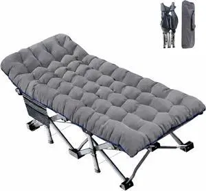 XXL Oversized Camping Cot for Adults, 78"×32" Heavy Duty Folding Sleeping Bed with Mattress Pad, 1200D Oxford, 900LBS Capacity, Portable with Carry Bag XXL Oversized Camping Cot for Adults, 78"×32" Heavy Duty Folding Sleeping Bed with Mattress Pad, 1200D Oxford, 900LBS Capacity, Portable with Carry Bag