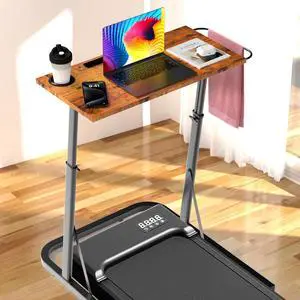Adjustable Height Standing Desk for Walking Pad and Stationary Bike, Multi Purpose Fitness Attachment Table for Indoor Treadmill Cycling Trainer Workstation Adjustable Height Standing Desk for Walking Pad and Stationary Bike, Multi Purpose Fitness Attachment Table for Indoor Treadmill Cycling Trainer Workstation