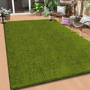 5x8 Ft Realistic Artificial Grass Rug, Outdoor Fake Turf Grass for Dogs, Indoor Outdoor Garden Lawn Landscape Patios Decoration 5x8 Ft Realistic Artificial Grass Rug, Outdoor Fake Turf Grass for Dogs, Indoor Outdoor Garden Lawn Landscape Patios Decoration