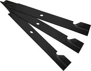 61 Inch Replacement Lawn Mower Blade, Heavy Duty Steel Blade with 5/8 Inch Round Center Hole, 21 Inches Long for 61 Inch Mower Decks 61 Inch Replacement Lawn Mower Blade, Heavy Duty Steel Blade with 5/8 Inch Round Center Hole, 21 Inches Long for 61 Inch Mower Decks
