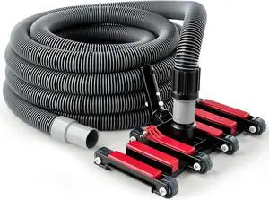 Heavy Duty Flexible Pool Vacuum Hose with 360 Swivel Cuff & Weighted 14 Inch Vacuum Head, 1-1/2 Inch Diameter Hose Compatible for Inground Above Ground Swimming Pools Heavy Duty Flexible Pool Vacuum Hose with 360 Swivel Cuff & Weighted 14 Inch Vacuum Head, 1-1/2 Inch Diameter Hose Compatible for Inground Above Ground Swimming Pools