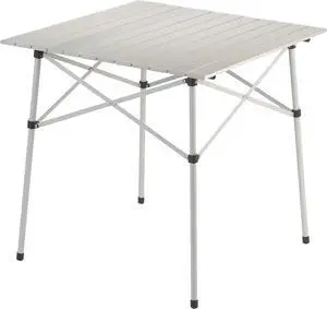 Sturdy Aluminum Outdoor Folding Table, Snap-Together Camping Table, Seats 4 with Carry Bag, for Camping, Tailgating, Grilling & Outdoor Dining Sturdy Aluminum Outdoor Folding Table, Snap-Together Camping Table, Seats 4 with Carry Bag, for Camping, Tailgating, Grilling & Outdoor Dining