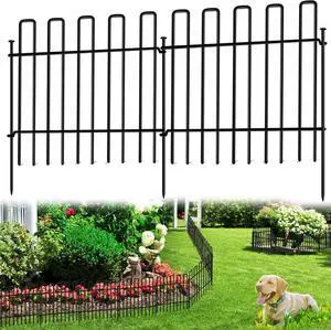 26 Panels No Dig Metal Garden Fence 13in Height 37FT Total Length Rustproof Animal Barrier Fence Anti Digging Defense Border with Ground Stakes for Outdoor Yard Patio Flower Bed Landscaping 26 Panels No Dig Metal Garden Fence 13in Height 37FT Total Length Rustproof Animal Barrier Fence Anti Digging Defense Border with Ground Stakes for Outdoor Yard Patio Flower Bed Landscaping