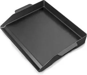 17" x 13" Universal Cast Iron Griddle Flat Top Cooking Plate for Gas Charcoal Grills, Stove Top Insert for Outdoor Camping Tailgating Teppanyaki BBQ 17" x 13" Universal Cast Iron Griddle Flat Top Cooking Plate for Gas Charcoal Grills, Stove Top Insert for Outdoor Camping Tailgating Teppanyaki BBQ
