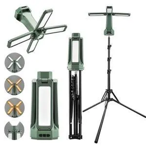 6500LM Foldable Leaf Camping Lantern with Telescopic Tripod Stand, 20000mAh Rechargeable LED Tent Light with Detachable Flashlight Magnetic Base for Outdoor Camping Emergency Garage Repair 6500LM Foldable Leaf Camping Lantern with Telescopic Tripod Stand, 20000mAh Rechargeable LED Tent Light with Detachable Flashlight Magnetic Base for Outdoor Camping Emergency Garage Repair