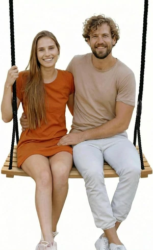 26 x 12 Inch Curved Beech Wood Tree Swing, Adjustable Polypropylene Rope Hanging Swing with 500 Lbs Load Capacity, Heavy Duty Indoor Covered Outdoor Porch Patio Swing Seat for Adults 26 x 12 Inch Curved Beech Wood Tree Swing, Adjustable Polypropylene Rope Hanging Swing with 500 Lbs Load Capacity, Heavy Duty Indoor Covered Outdoor Porch Patio Swing Seat for Adults