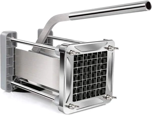 1/2 Inch Stainless Steel French Fry Cutter, Heavy Duty Manual Potato Slicer with Labor-Saving Lever, Fast Even Cutting Tool for Potato Vegetable Prep, Ideal for Home Kitchen Party Batch Cooking 1/2 Inch Stainless Steel French Fry Cutter, Heavy Duty Manual Potato Slicer with Labor-Saving Lever, Fast Even Cutting Tool for Potato Vegetable Prep, Ideal for Home Kitchen Party Batch Cooking