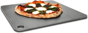 16 x 16 Inch Low Carbon Steel Pizza Baking Steel, 1/4 Inch Thick Even Heat Conduction Cooking Plate, Multipurpose Oven Grill Stovetop Bakeware for Pizza Bread Grilling 16 x 16 Inch Low Carbon Steel Pizza Baking Steel, 1/4 Inch Thick Even Heat Conduction Cooking Plate, Multipurpose Oven Grill Stovetop Bakeware for Pizza Bread Grilling