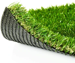 Premium Artificial Grass 4' x 6' Outdoor Rug, 1.38"" Realistic Thick Turf for Garden, Yard, Fake Lawn, Dogs Synthetic Grass Mat, Rubber Backed with Drainage Holes, Customized Sizes Premium Artificial Grass 4' x 6' Outdoor Rug, 1.38"" Realistic Thick Turf for Garden, Yard, Fake Lawn, Dogs Synthetic Grass Mat, Rubber Backed with Drainage Holes, Customized Sizes