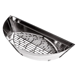 Deluxe Charcoal Basket Insert for 22" Weber Kettle Grills Patented Stainless Steel Two-Zone Cooking Accessory with Removable Water Reservoir for Low & Slow Smoking and Searing Deluxe Charcoal Basket Insert for 22" Weber Kettle Grills Patented Stainless Steel Two-Zone Cooking Accessory with Removable Water Reservoir for Low & Slow Smoking and Searing