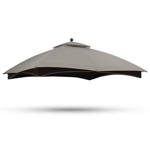 Gazebo Replacement Canopy for #GF-12S004B-1, Gray Gazebo Replacement Canopy for #GF-12S004B-1, Gray