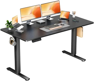 63 Inch Electric Standing Desk, Memory Adjustable Home Office Desk | Sit Stand Up Desk for Work Home Office,Adjustable Desk, Rising Computer Table with Splice Board,Cable Management,Hook,Black 63 Inch Electric Standing Desk, Memory Adjustable Home Office Desk | Sit Stand Up Desk for Work Home Office,Adjustable Desk, Rising Computer Table with Splice Board,Cable Management,Hook,Black