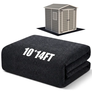 Shed Floor Mat 10 x 14 ft, PE Backing for Garage, Carport and Large Sheds Shed Floor Mat 10 x 14 ft, PE Backing for Garage, Carport and Large Sheds