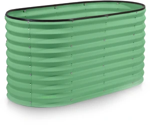 Galvanized Raised Garden Beds Outdoor // 4×2×2 ft Planter Raised Beds for Gardening, Vegetables, Flowers // Large Metal Garden Box (Light Green) // Patented Tool-Free Design Galvanized Raised Garden Beds Outdoor // 4×2×2 ft Planter Raised Beds for Gardening, Vegetables, Flowers // Large Metal Garden Box (Light Green) // Patented Tool-Free Design