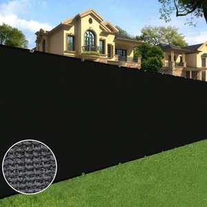 6 ft x 100 ft Privacy Screen Fence Heavy Duty Fence Cover Black | Privacy Fence Screen with UV Resistant Mesh, Reinforced Grommets and Breathable Design for Balcony, Patio, Garden & Backyard 6 ft x 100 ft Privacy Screen Fence Heavy Duty Fence Cover Black | Privacy Fence Screen with UV Resistant Mesh, Reinforced Grommets and Breathable Design for Balcony, Patio, Garden & Backyard