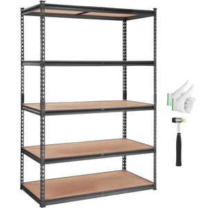 Storage Shelves 5-Tier Adjustable 2000 lbs 48"x24"x72" Shelving Unit | Heavy Duty Garage Storage Metal Utility Rack Shelf for Kitchen, Pantry, Basement, Bathroom, Laundry, Living Room, Warehouse Storage Shelves 5-Tier Adjustable 2000 lbs 48"x24"x72" Shelving Unit | Heavy Duty Garage Storage Metal Utility Rack Shelf for Kitchen, Pantry, Basement, Bathroom, Laundry, Living Room, Warehouse