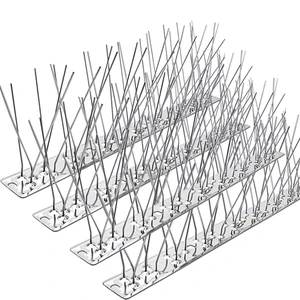 Bird Spikes,Stainless Steel Bird Spikes Metal Bird Spikes Fence Spikes Easy to Install - 70 Strips 75.78 Feet Coverage Bird Spikes,Stainless Steel Bird Spikes Metal Bird Spikes Fence Spikes Easy to Install - 70 Strips 75.78 Feet Coverage