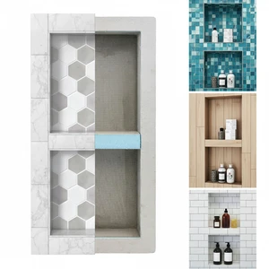 Shower Niche, Shower Niche Insert Tile Ready, 12x28 (13x29), Prefab Box | Recessed Bathroom Storage, In Wall Shelf, Cubby Inserts, Recessed Shampoo Soap Caddy, Inset Shelves, Built In Nook Shower Niche, Shower Niche Insert Tile Ready, 12x28 (13x29), Prefab Box | Recessed Bathroom Storage, In Wall Shelf, Cubby Inserts, Recessed Shampoo Soap Caddy, Inset Shelves, Built In Nook