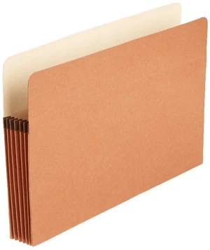 Expanding Accordion File Folder Organizer, Legal Size, 5-1/4 Inch Expansion, Document Storage, Reinforced, Large Capacity, Red, 50-Pack, 9.5 x 14.8 Inches Expanding Accordion File Folder Organizer, Legal Size, 5-1/4 Inch Expansion, Document Storage, Reinforced, Large Capacity, Red, 50-Pack, 9.5 x 14.8 Inches
