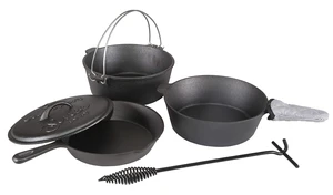 Pre-Seasoned Cast Iron Cook Set 6 Piece Set (16903) Pre-Seasoned Cast Iron Cook Set 6 Piece Set (16903)