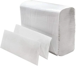 White MultiFold Paper Towels. Case Pack of 4000 Count White MultiFold Paper Towels. Case Pack of 4000 Count