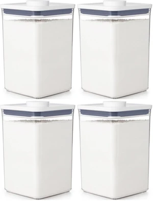 Good Grips POP Container - 4.4 Qt/4.2 L,Airtight Food Storage Containers,(Pack of 4) Good Grips POP Container - 4.4 Qt/4.2 L,Airtight Food Storage Containers,(Pack of 4)