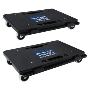 Furniture Dolly, 2 Pack Moving Dolly Connectable, 15.63 x 10.23 inch, 500 Lbs Capacity, Furniture Movers 4 Wheels Heavy Duty, Small Flat Dolly Cart, Portable and Light Dollies Furniture Dolly, 2 Pack Moving Dolly Connectable, 15.63 x 10.23 inch, 500 Lbs Capacity, Furniture Movers 4 Wheels Heavy Duty, Small Flat Dolly Cart, Portable and Light Dollies
