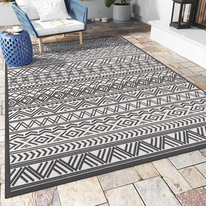 Outdoor Rug Carpet 9x12 ft, Flatweave Textured Outdoor Patio Rug Non Slip Indoor Outdoor Rugs with Rubber Particles Backing Boho Outdoor Area Rug for Patio Deck Front Porch Backyard Balcony Outdoor Rug Carpet 9x12 ft, Flatweave Textured Outdoor Patio Rug Non Slip Indoor Outdoor Rugs with Rubber Particles Backing Boho Outdoor Area Rug for Patio Deck Front Porch Backyard Balcony
