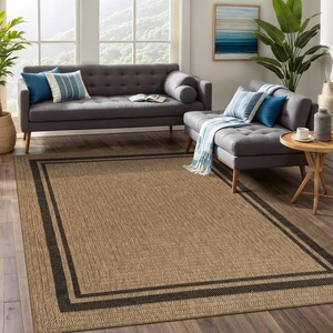 Easy Jute Bordered Rug 5x7 Washable Durable Indoor Outdoor Area Rugs for Living Dining Room Patio Office Stain Resistant Non Shedding Casual Indoor Outside Carpet 5 x 7 Natural Easy Jute Bordered Rug 5x7 Washable Durable Indoor Outdoor Area Rugs for Living Dining Room Patio Office Stain Resistant Non Shedding Casual Indoor Outside Carpet 5 x 7 Natural