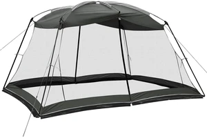 Screen House Canopy Tent 13'x 9' | Sun Shade, Shelter, Camping, Outdoor Activities, Shale Gray Screen House Canopy Tent 13'x 9' | Sun Shade, Shelter, Camping, Outdoor Activities, Shale Gray