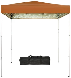 6x4 Ft Pop-Up Canopy Tent Portable Outdoor Canopy Light Brown | Small Pop Up Canopy with UV-Resistant 185T Oxford Fabric, Sturdy Steel Frame, Easy Setup, Folding Design & Carry Bag Outdoor 6x4 Ft Pop-Up Canopy Tent Portable Outdoor Canopy Light Brown | Small Pop Up Canopy with UV-Resistant 185T Oxford Fabric, Sturdy Steel Frame, Easy Setup, Folding Design & Carry Bag Outdoor