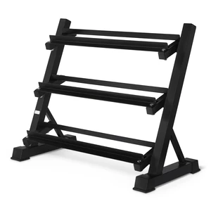 3-Tier Adjustable Dumbbell Weight Rack, Sturdy Steel Stand Only, Black 3-Tier Adjustable Dumbbell Weight Rack, Sturdy Steel Stand Only, Black