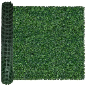 Artificial Ivy Privacy Fence Wall Screen: 4FT X 12FT (48 sqft) | UV-Anti Faux Boxwood Roll Panels, Greenery Backdrop, Ivy Vine 4-Layer Leaves Hedges Covering, Indoor Outdoor Green Decor Artificial Ivy Privacy Fence Wall Screen: 4FT X 12FT (48 sqft) | UV-Anti Faux Boxwood Roll Panels, Greenery Backdrop, Ivy Vine 4-Layer Leaves Hedges Covering, Indoor Outdoor Green Decor