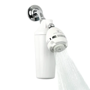 Shower Filter w/Shower Head | Reduces 90% Chlorine | AQ-4100 | Dermatologist-Recommended | Soften Skin & Hair | Coconut Shell Carbon | KDF Media | 3 Shower Head Settings | 10K Gal Shower Filter w/Shower Head | Reduces 90% Chlorine | AQ-4100 | Dermatologist-Recommended | Soften Skin & Hair | Coconut Shell Carbon | KDF Media | 3 Shower Head Settings | 10K Gal