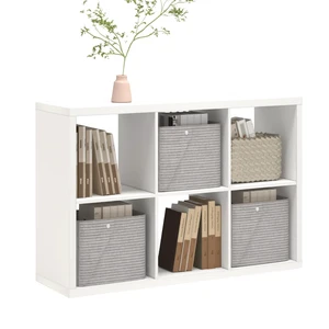 6 Cube Storage Organizer Shelf, White, 11inch | 2026 Wooden Thick Frame, Anti-Tipping Kits, Reversible Open Back Bookcase, Horizontal and Vertical Dual-use 6 Cube Storage Organizer Shelf, White, 11inch | 2026 Wooden Thick Frame, Anti-Tipping Kits, Reversible Open Back Bookcase, Horizontal and Vertical Dual-use