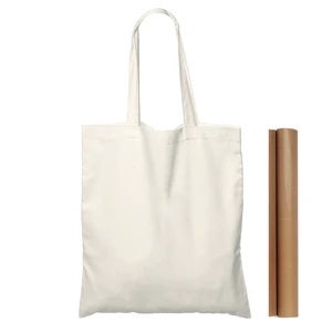 50 Pack 15'' X 16'' Natural Cotton Tote Bags, Lightweight Blank Bulk Cloth bags with 1pc of PTFE Teflon Sheet 50 Pack 15'' X 16'' Natural Cotton Tote Bags, Lightweight Blank Bulk Cloth bags with 1pc of PTFE Teflon Sheet