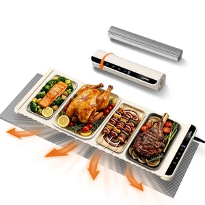 Warming Mat for Food, 36x15 Inch,White, Fast Heat, Child Lock | Includes heat-resistant pad. Perfect for chafing dishes, buffet & parties. Easy to clean & store. 6 settings, timer & lock. Warming Mat for Food, 36x15 Inch,White, Fast Heat, Child Lock | Includes heat-resistant pad. Perfect for chafing dishes, buffet & parties. Easy to clean & store. 6 settings, timer & lock.