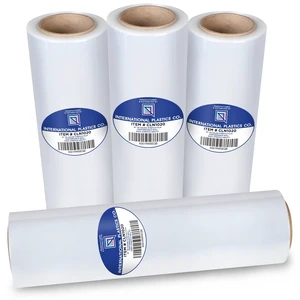 4 Pack of 18'' Stretch Wrap for Moving | Heavy Duty Plastic Film, Furniture Pallet Packing, Clear, 1200 feet Each, 500% Stretch 4 Pack of 18'' Stretch Wrap for Moving | Heavy Duty Plastic Film, Furniture Pallet Packing, Clear, 1200 feet Each, 500% Stretch