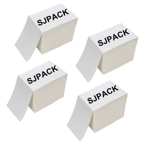 4 x 6 Fanfold Labels, 4000 Thermal Shipping Label for FedEx Shipping Label (4 Stack- 4000 Labels) 4 x 6 Fanfold Labels, 4000 Thermal Shipping Label for FedEx Shipping Label (4 Stack- 4000 Labels)